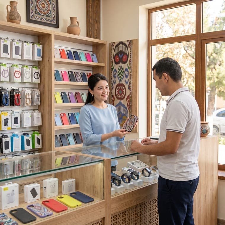 Telefon va gadjet aksessuarlari do‘koni